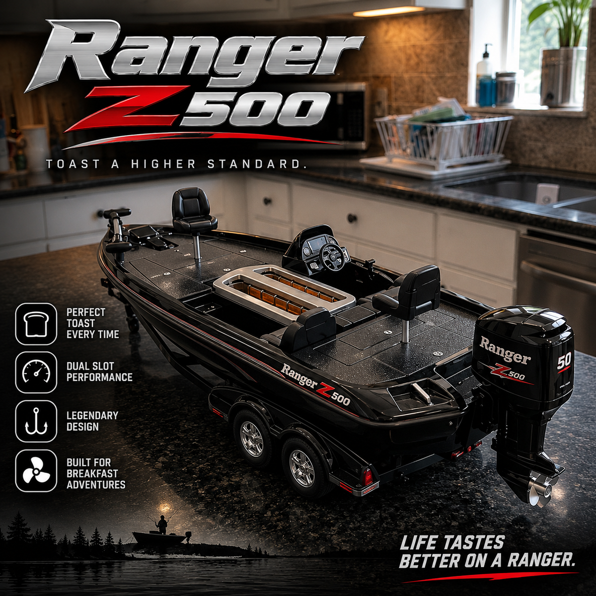 Black Ranger Z500 Toaster